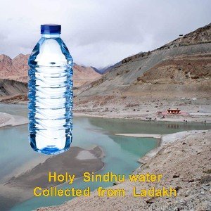 holy sindhu water pavitra sindhu jala indus river ladakh 348 . 00 1490 ...