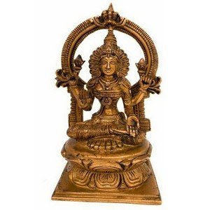 Lakshmi Mata Puja Idol for Home Temple